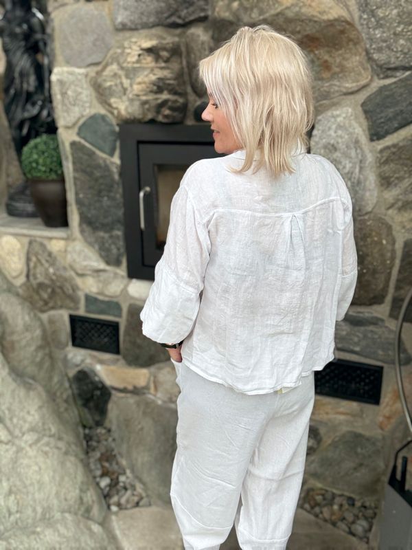 Lava Pants fra Freequent – Brilliant White