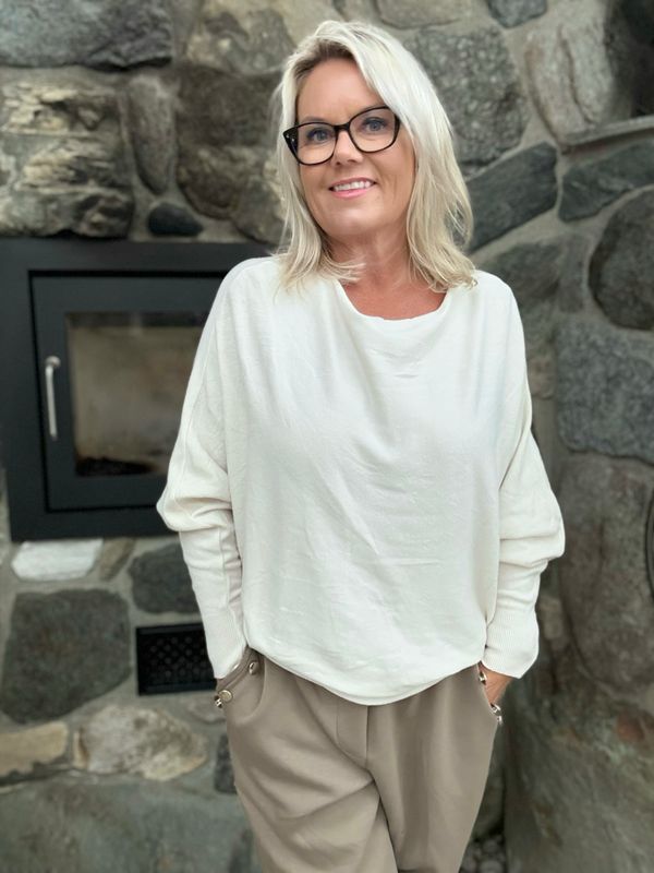 Button scuba pant Fango