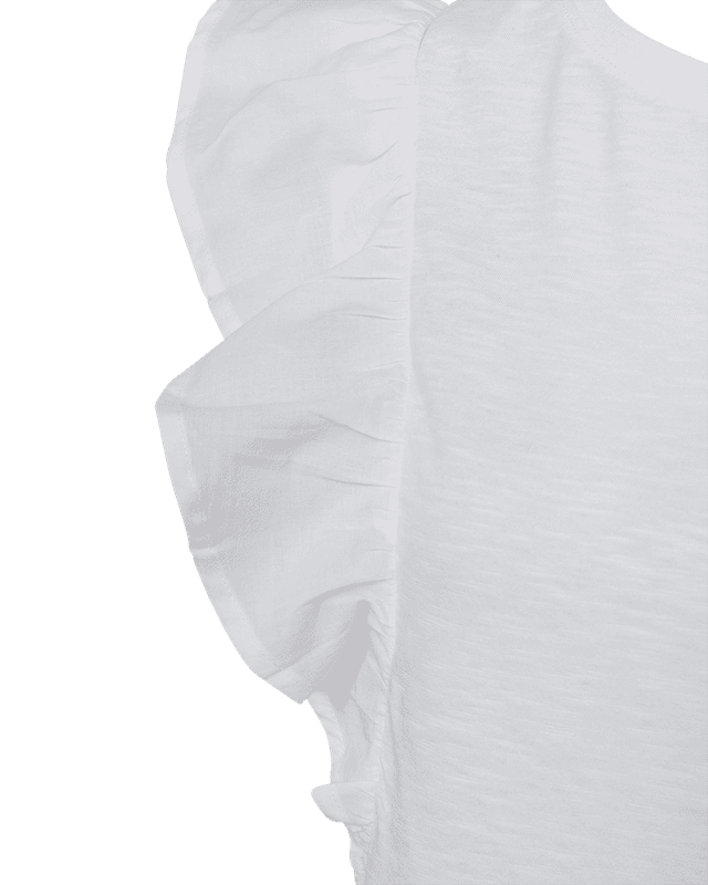 Sabina tee  brilliant white