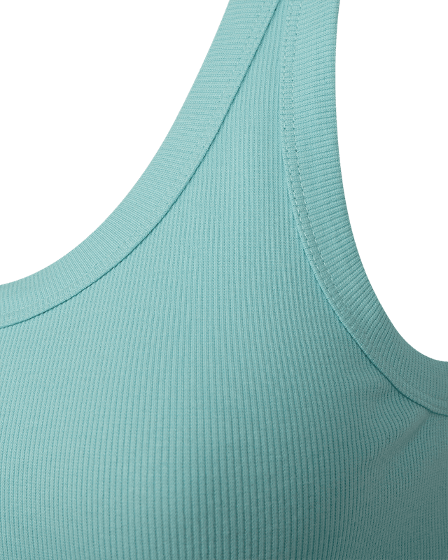 Hi singlet aqua 