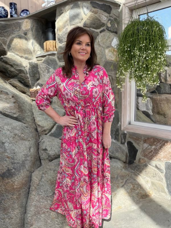 CRAlora Long Dress fra Cream