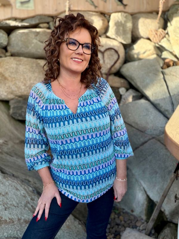Cova Blouse blå