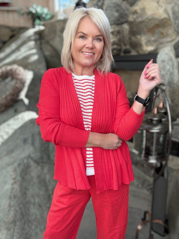 Dodo striper rød