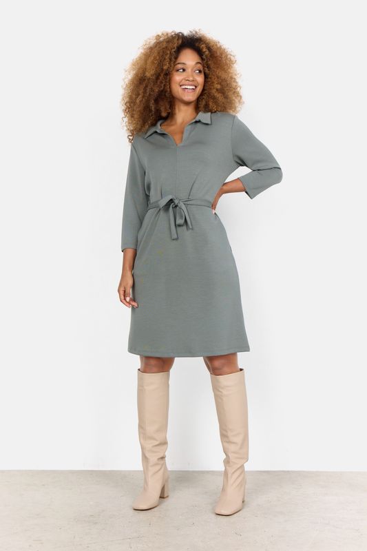 Banu dress dusty green 