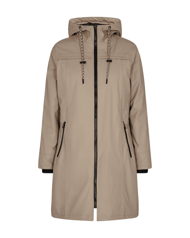 Rain jacket desert taupe 