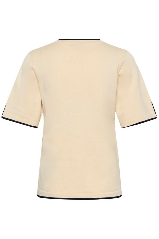 Mila t shirt Birch Nightsky Contrast 