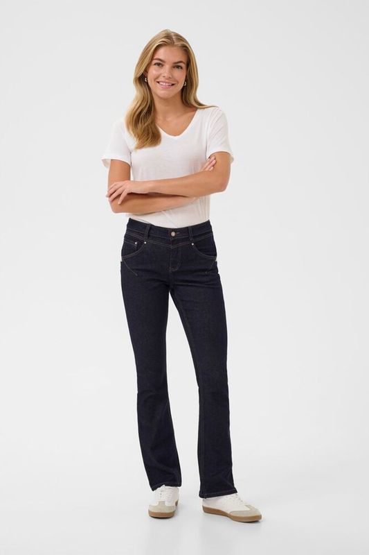 Amalie jeans  Mørk Bootcut lengde 30