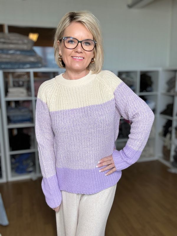 Ramone stripe ord 499,- lilla