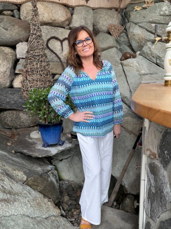 Cova Blouse blå