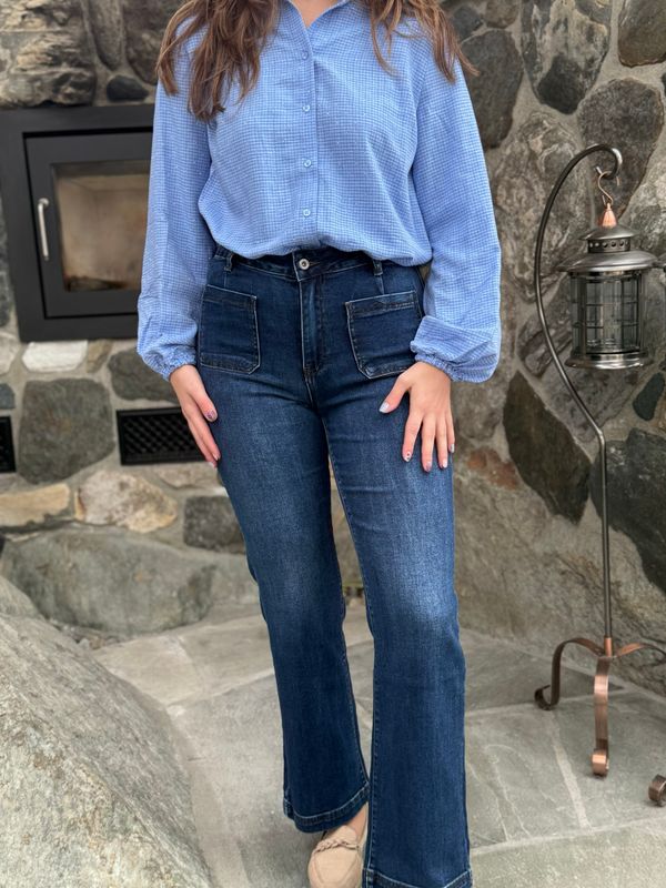 Tutti square straigt denim