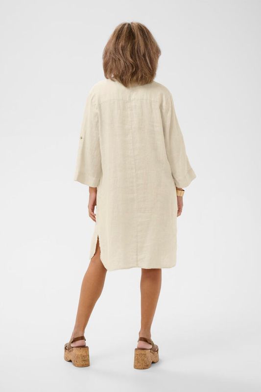 Bellis Caftan Short Dress sand