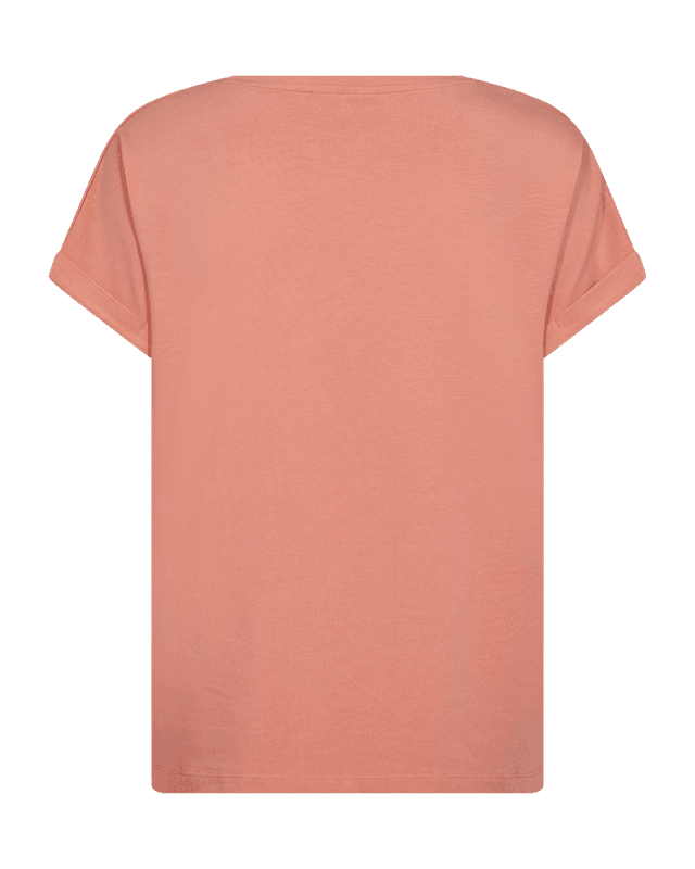 Joke t- shirt coral