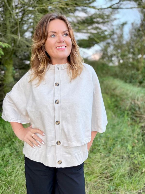 Cappa cardigan fra Freequent