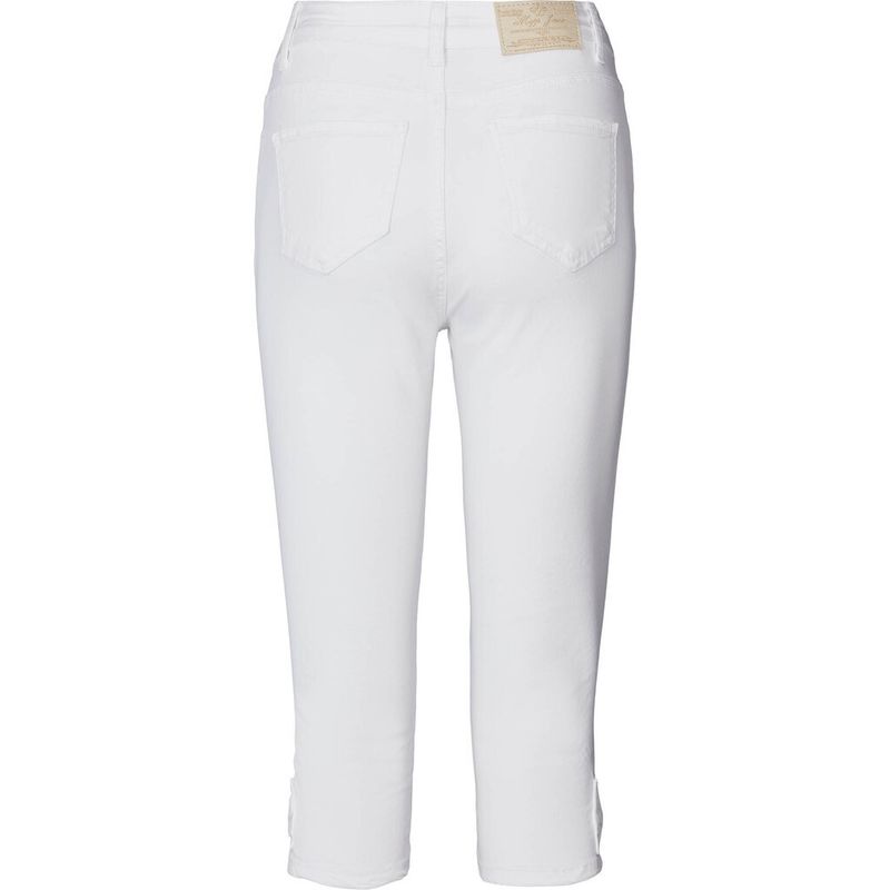 Bow jeans pirat hvit 