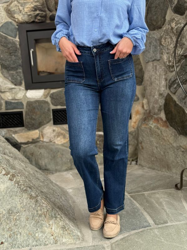 Tutti square straigt denim