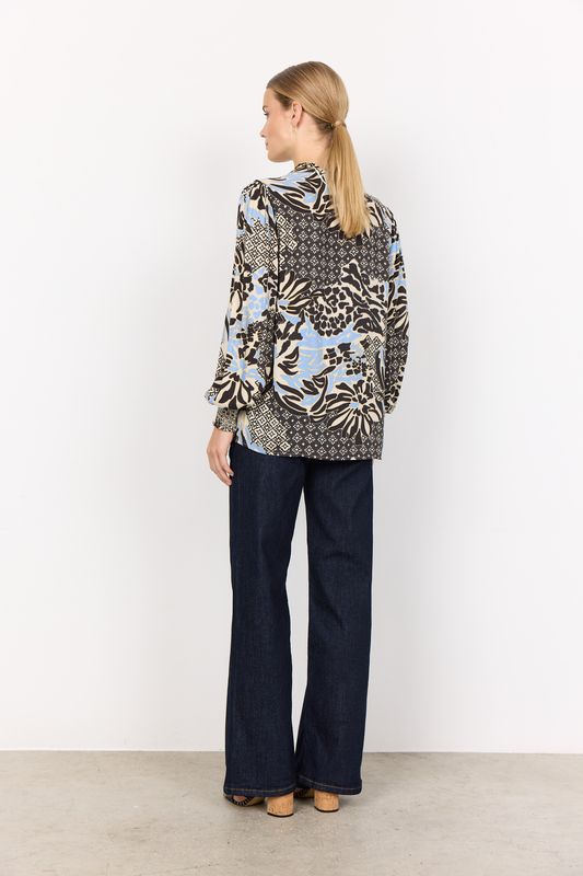 Olette bluse blå