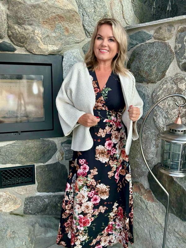 Pernille kjole sort