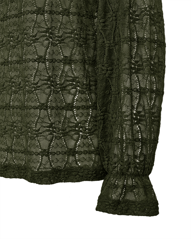 Ibena bluse kombu green