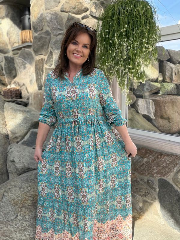 CRAlora Long Dress fra Cream