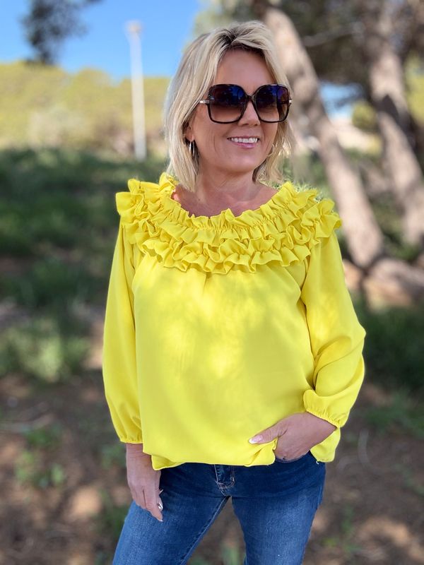 Gibson blouse gul