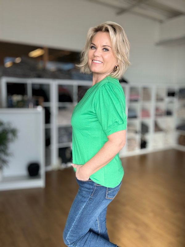 Puff shirt grønn