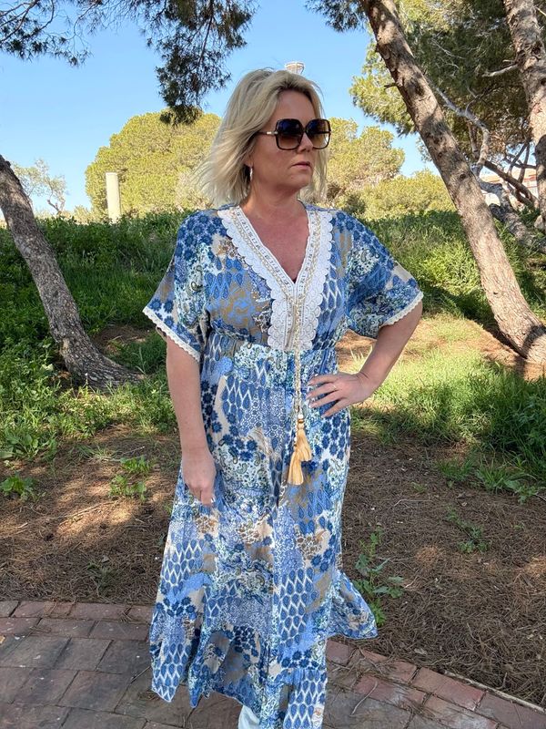 Alicante dress sky blue