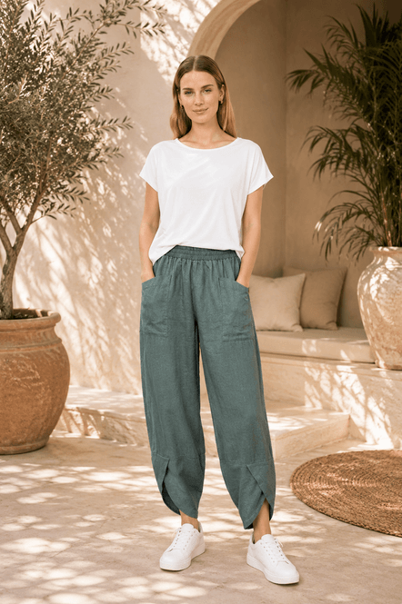 Hovedbilde Lava berber ankel pants salvie