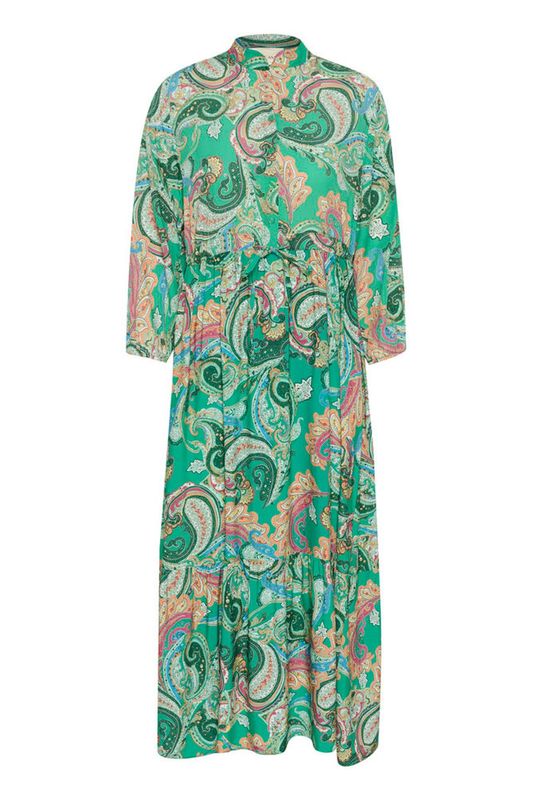 CRAlora Long Dress grønn