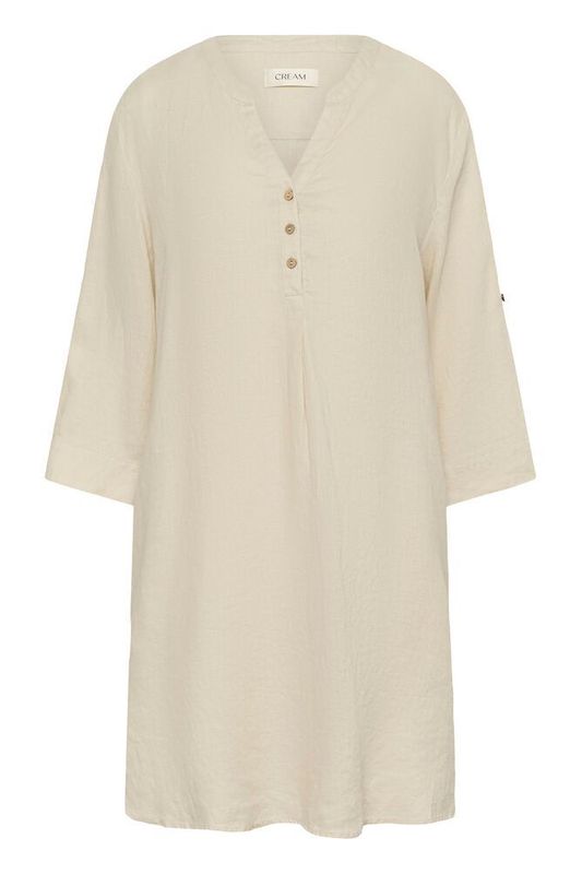 Bellis Caftan Short Dress sand