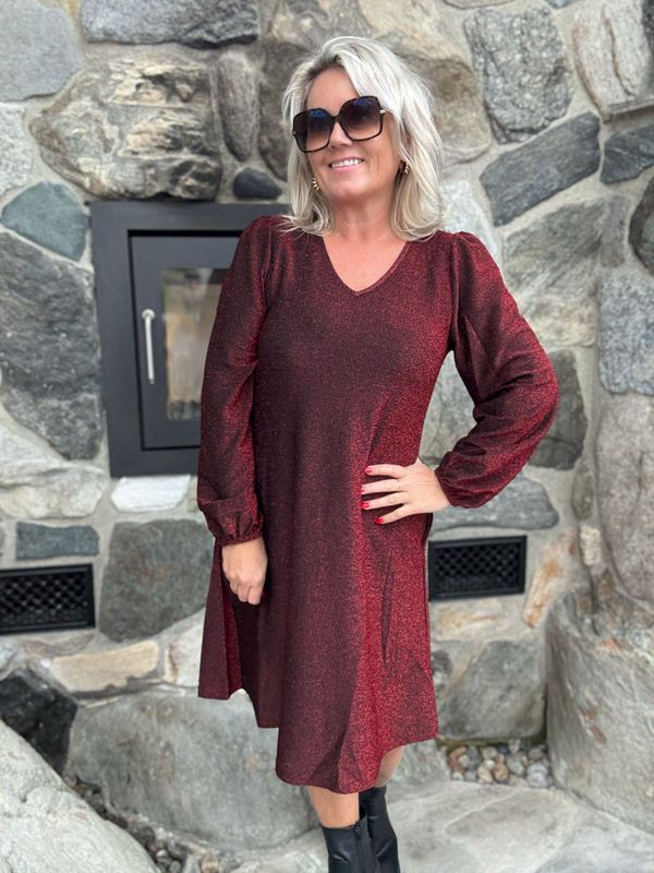 Sparkling tunic v-hals 