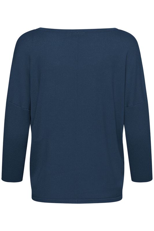 MilaSZ R-Neck Pullover Big Dipper Melange - Blue |