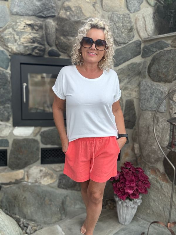 Lava shorts Georgia peach
