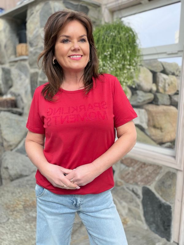 Rina topp rød
