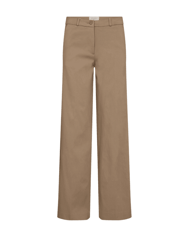 Solveig wide bukse silver mink