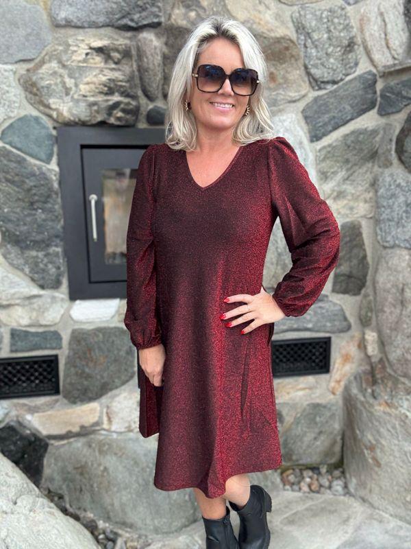 Sparkling tunic v-hals 