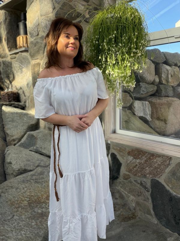 Signe dress hvit