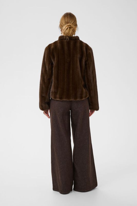 Frania Fur Jacket fra Cream