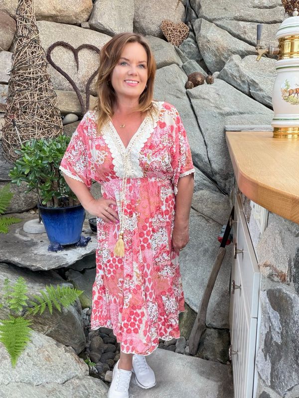 Alicante short dress korall