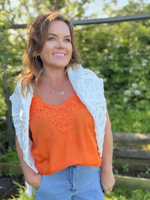 Hovedbilde Anna topp orange