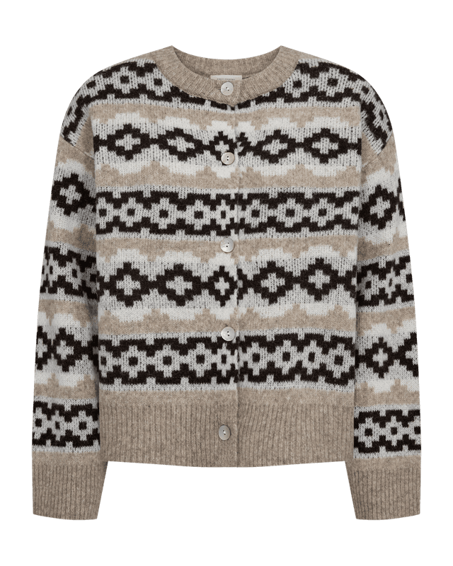 Alpa Cardigan – Freequent silver mink