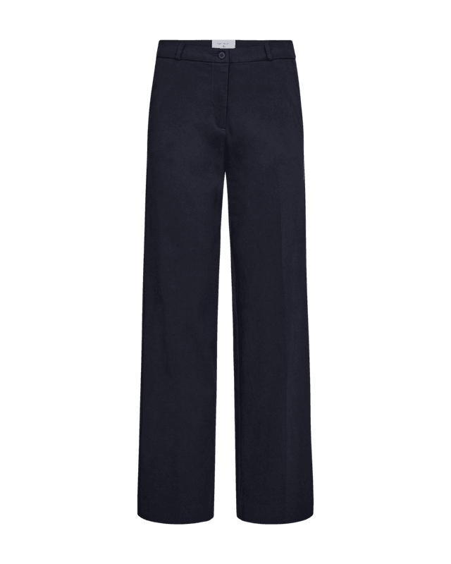 Solveig wide bukse marineblå