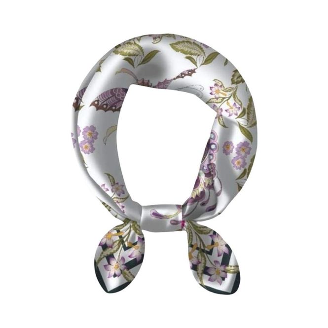 Hovedbilde Lite skjerf med blomster